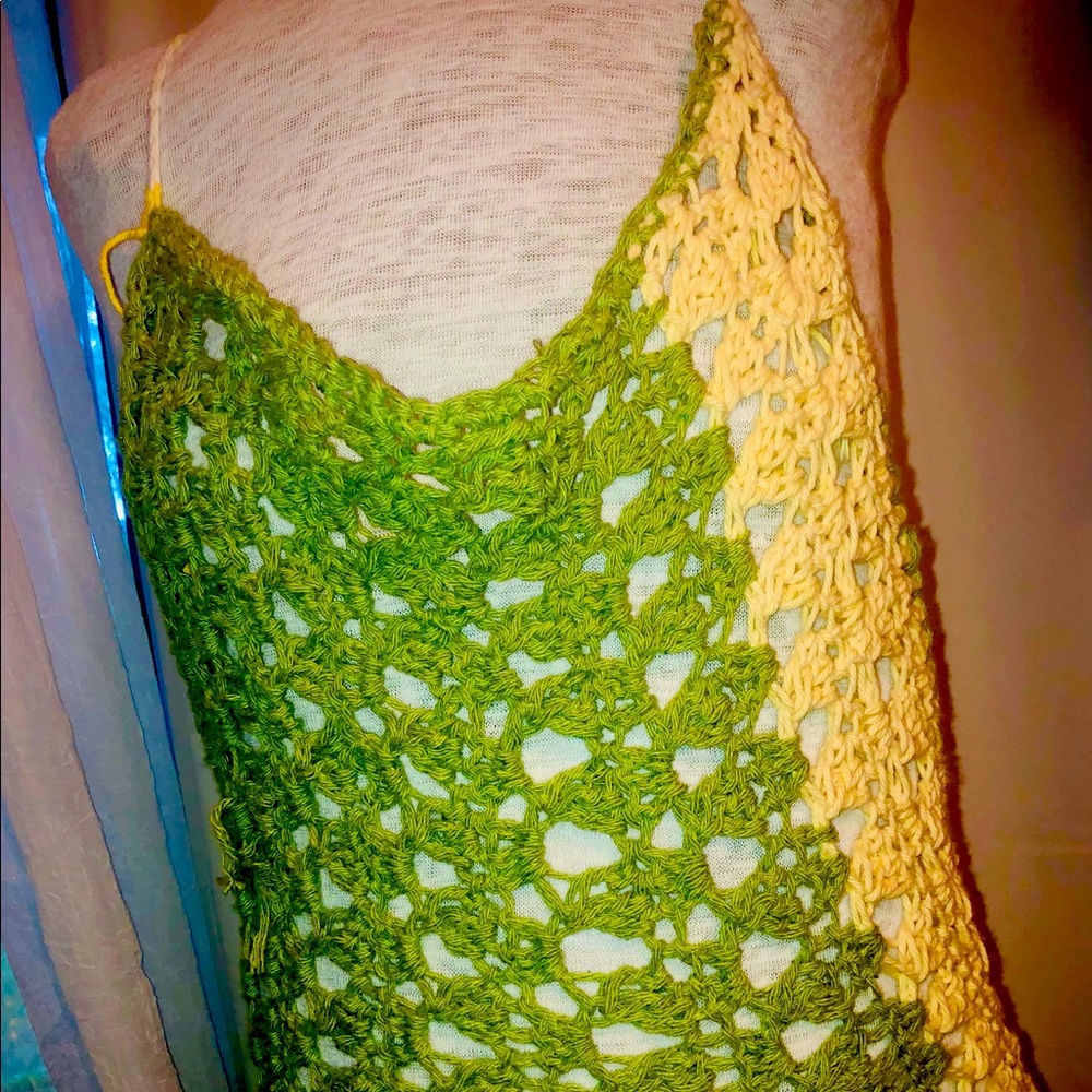 Handmade crochet dress